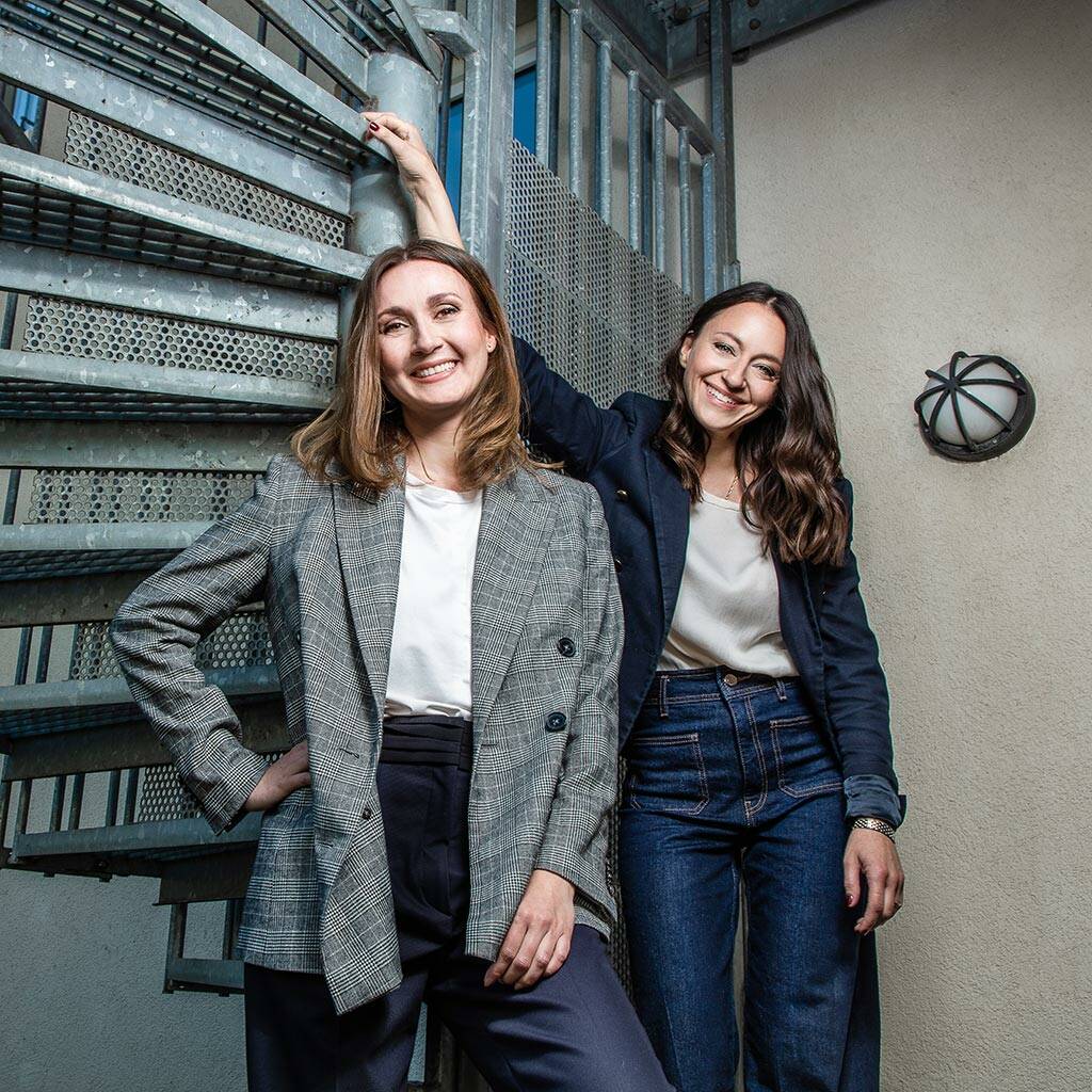 Sabine Zelm und Madeleine Yoran