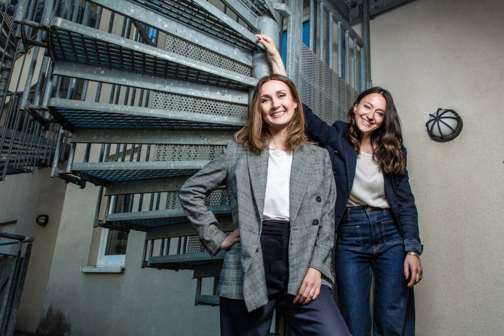 Sabine Zelm und Madeleine Yoran
